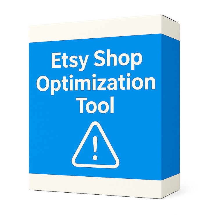 Etsy Shop Optimization