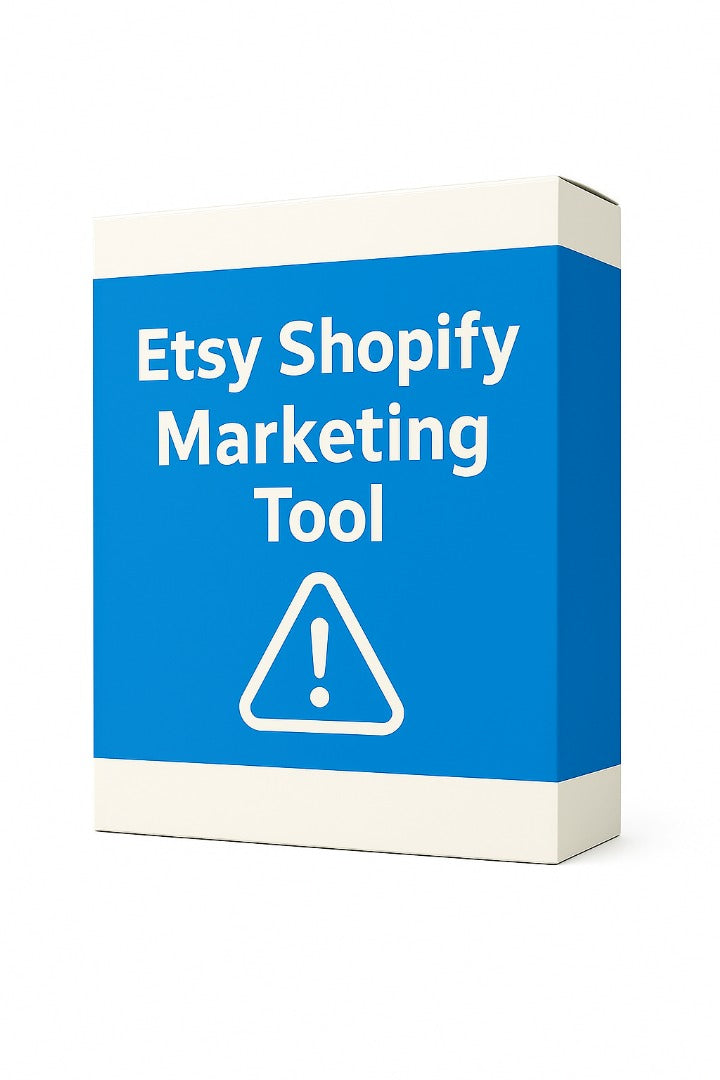 Etsy Shopify Marketing